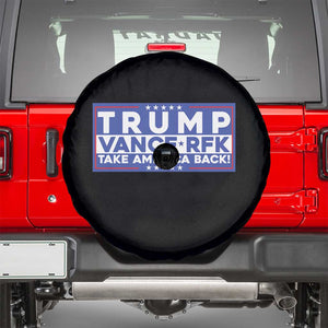 Trump Vance RFK 2024 Spare Tire Cover Trump Won Kennedy Take America Back TS09 Black Print Your Wear