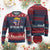 Trump Won 2024 Ugly Christmas Sweater Oh Yes He Did 47th US President TS09 Burgundy Print Your Wear