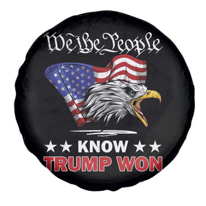 We The People Know Trump Won 2024 Spare Tire Cover TS09 Print Your Wear