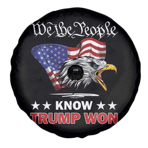 We The People Know Trump Won 2024 Spare Tire Cover TS09 Print Your Wear