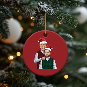 Funny Christmas Trump Vance 2024 Christmas Ornament Brothers Parody Bros TS09 Print Your Wear