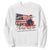 Christmas Trump Sweatshirt Believe In The Magic Of America Make Christmas Great Again TS09 White Print Your Wear