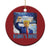 Trump 2024 Christmas Ornament Daddy's Home Starry Night Christmas TS09 Print Your Wear