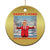 Xmas Trump Christmas Ornament Daddy's Home Make Christmas Great Again TS09 Print Your Wear