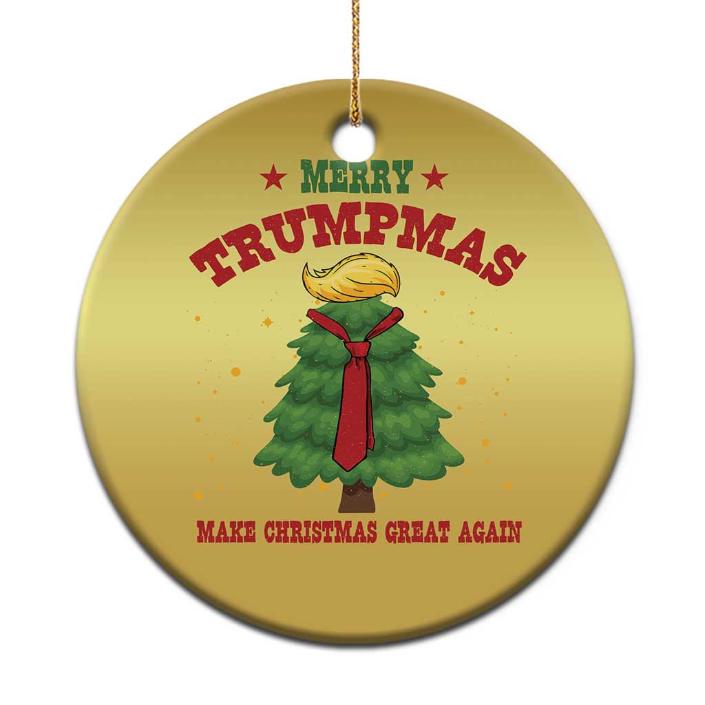 Christmas Trump Christmas Ornament Merry Trumpmas Make Christmas Great Again TS09 Print Your Wear