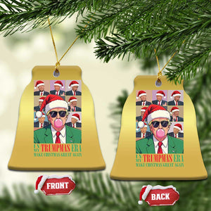 Xmas Trump Christmas Ornament Trump Era Make Christmas Great Again TS09 Bell Flake Gold Print Your Wear