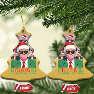 Xmas Trump Christmas Ornament Trump Era Make Christmas Great Again TS09 Christmas Tree Gold Print Your Wear