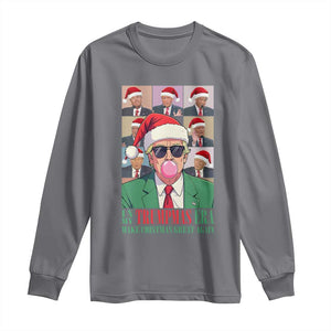 Christmas Trump Long Sleeve Shirt Trump Era Make Christmas Great Again TS09 Charcoal Print Your Wear