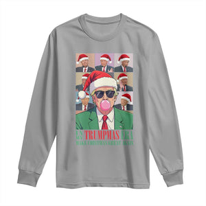 Christmas Trump Long Sleeve Shirt Trump Era Make Christmas Great Again TS09 Sport Gray Print Your Wear