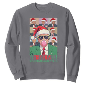 Christmas Trump Sweatshirt Trump Era Make Christmas Great Again TS09 Charcoal Print Your Wear