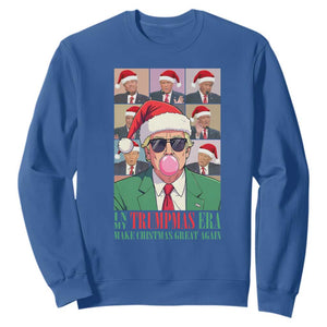 Christmas Trump Sweatshirt Trump Era Make Christmas Great Again TS09 Royal Blue Print Your Wear