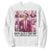 Christmas Trump Sweatshirt Pink Trump Era Make Christmas Great Again TS09 White Print Your Wear