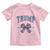 Trump 2024 Toddler T Shirt Coquette Bow Trump Girl 45 47 TS09 Light Pink Print Your Wear