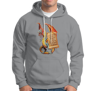 Do Not Meddle In The Affairs Of Dragons For You Are Crunchy Hoodie TS09 Sport Gray Printyourwear