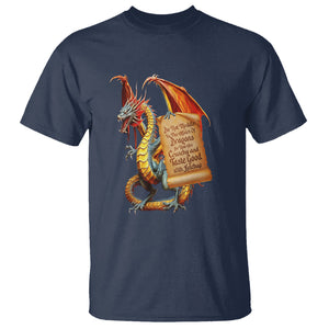 Do Not Meddle In The Affairs Of Dragons For You Are Crunchy T Shirt TS09 Navy Printyourwear