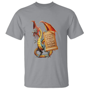 Do Not Meddle In The Affairs Of Dragons For You Are Crunchy T Shirt TS09 Sport Gray Printyourwear