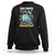 100th Day Of School Sweatshirt 100 Days Smarter Outer Space Magic Book TS09 Black Printyourwear