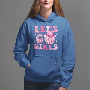 Let's Go Girls Retro Cowgirls Howdy Vintage Western Country Hoodie TS09 Royal Blue Printyourwear