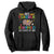 Funny Moo Deng 100th Day Of School Hoodie My Teacher Survived 100 Days Of Me TS09 Black Print Your Wear