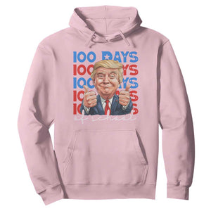 Funny 100 Days Of School Trump Hoodie TS09 Light Pink Print Your Wear