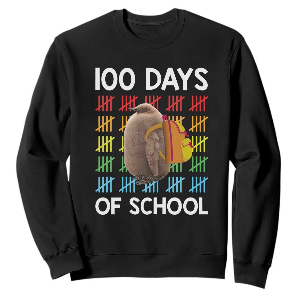 Funny Pesto 100 Days Of School Sweatshirt TS09 Black Print Your Wear