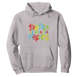 Autism Awareness Hoodie Rizz'em With The Tism Autistic TS09 Ice Gray Printyourwear