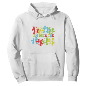 Autism Awareness Hoodie Rizz'em With The Tism Autistic TS09 White Printyourwear