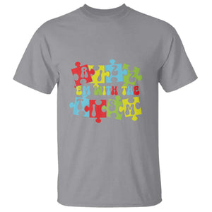 Autism Awareness T Shirt Rizz'em With The Tism Autistic TS09 Sport Gray Printyourwear