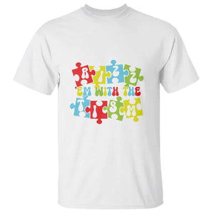 Autism Awareness T Shirt Rizz'em With The Tism Autistic TS09 White Printyourwear