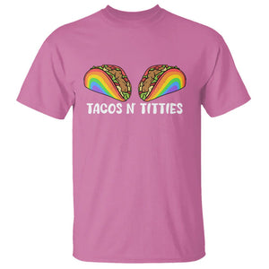 Taco Lover LGBT Pride T Shirt Tacos N' Titties Gay Rainbow Proud Gay TS09 Azalea Print Your Wear