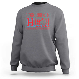 Harris Supporter Sweatshirt I'm With Her Stronger Together Kamala 2024 TS09 Charcoal Print Your Wear