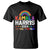 Harris Supporter T Shirt Kamala We Rise Together LGBTQ Rights Rainbow TS09 Black Print Your Wear