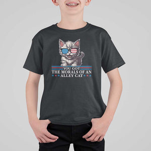 US President Election Debate 2024 T Shirt For Kid Morals Of An Alley Cat TS09 Black Print Your Wear