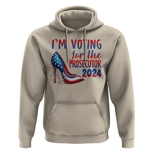 Harris Supporter Hoodie Im Voting For The Prosecutor Kamala 2024 TS09 Sand Print Your Wear