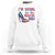 Harris Supporter Sweatshirt Im Voting For The Prosecutor Kamala 2024 TS09 White Print Your Wear