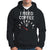 I Need Coffee Funny Coffee Meter Battery Hoodie TS09 Black Printyourwear