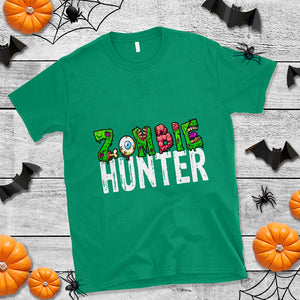 Zombie Hunter Eye Brain Hunting Halloween Costume T Shirt TS09 Printyourwear