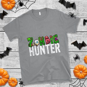 Zombie Hunter Eye Brain Hunting Halloween Costume T Shirt TS09 Printyourwear