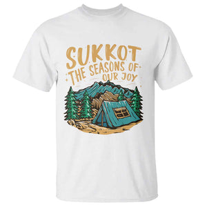 Sukkot T Shirt The Season Of Our Joy Jewish Holiday TS09 White Print Your Wear