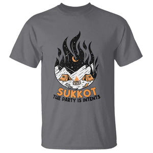 Sukkot T Shirt The Party is Intents Jewish Holiday TS09 Charcoal Print Your Wear