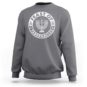 Sukkot Sweatshirt Feast of Tabernacles Jewish Holiday TS09 Charcoal Print Your Wear