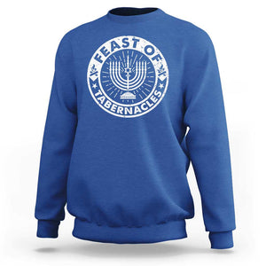 Sukkot Sweatshirt Feast of Tabernacles Jewish Holiday TS09 Royal Blue Print Your Wear