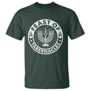 Sukkot T Shirt Feast of Tabernacles Jewish Holiday TS09 Dark Forest Green Print Your Wear