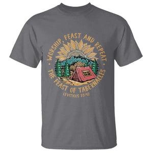 Sukkot T Shirt The Feast of Tabernacles Jewish Holiday TS09 Charcoal Print Your Wear