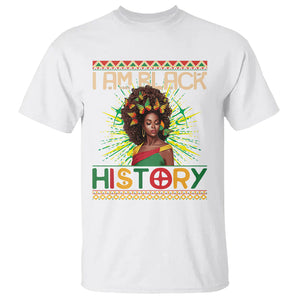 I Am Black History African American Women Pretty Butterfly T Shirt TS09 White Printyourwear