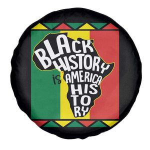 Black History Is American History Patriotic African American Spare Tire Cover TS09 Print Your Wear