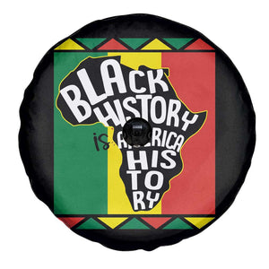 Black History Is American History Patriotic African American Spare Tire Cover TS09 Print Your Wear