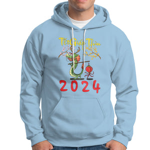 Vietnamese Lunar New Year Hoodie Tet Giap Thin Dragon Year 2024 Chuc Mung Nam Moi TS09 Light Blue Printyourwear