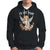 Valentine's Day Hoodie I'd Hit That Cupid Vintage Art Rose TS09 Black Printyourwear