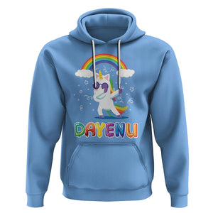 Passover Hoodie Cute Unicorn Dayenu For Jewish Kids Boys Girls TS09 Carolina Blue Printyourwear